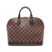 Pre-owned Leather louis-vuitton-bags Louis Vuitton Vintage , Brown , D...