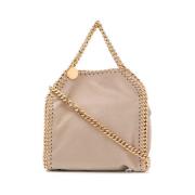 Mini Beige Falabella Tote Tas Stella McCartney , Beige , Dames