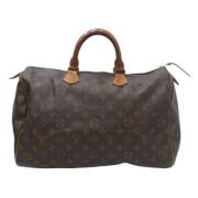 Pre-owned Canvas louis-vuitton-bags Louis Vuitton Vintage , Brown , Da...