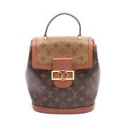 Pre-owned Leather louis-vuitton-bags Louis Vuitton Vintage , Brown , D...