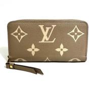 Pre-owned Leather wallets Louis Vuitton Vintage , Beige , Dames