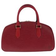 Pre-owned Leather louis-vuitton-bags Louis Vuitton Vintage , Red , Dam...