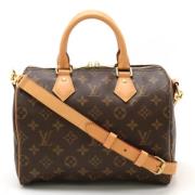 Pre-owned Canvas handbags Louis Vuitton Vintage , Brown , Dames