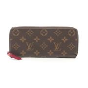 Pre-owned Leather wallets Louis Vuitton Vintage , Brown , Dames