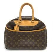 Pre-owned Cotton louis-vuitton-bags Louis Vuitton Vintage , Brown , Da...