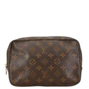 Pre-owned Fabric louis-vuitton-bags Louis Vuitton Vintage , Brown , Da...