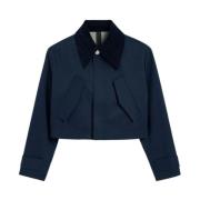 Cropped Canvas Jack Ami Paris , Blue , Dames