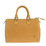 Pre-owned Leather louis-vuitton-bags Louis Vuitton Vintage , Yellow , ...