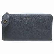 Pre-owned Leather wallets Louis Vuitton Vintage , Blue , Dames