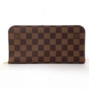 Pre-owned Canvas wallets Louis Vuitton Vintage , Brown , Dames