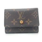 Pre-owned Cotton wallets Louis Vuitton Vintage , Brown , Dames