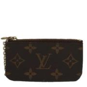 Pre-owned Canvas wallets Louis Vuitton Vintage , Brown , Dames