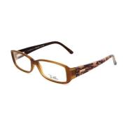 Bruine Plastic Frame Bril voor Vrouwen Emilio Pucci , Brown , Dames