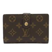 Pre-owned Canvas wallets Louis Vuitton Vintage , Brown , Dames