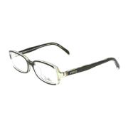 Bicolor Plastic Frame Bril voor Vrouwen Emilio Pucci , Multicolor , Da...