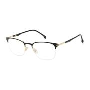 Zwarte Metalen Frame Bril voor Mannen Carrera , Black , Heren