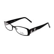 Zwarte Metalen Frame Stijlvolle Bril Emilio Pucci , Black , Dames