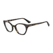 Bicolor Acetaat Frame Bril voor vrouwen Moschino , Multicolor , Dames