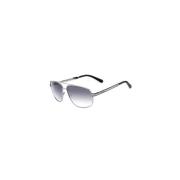 Gradient Lens Metalen Frame Zonnebril Guess , Black , Heren