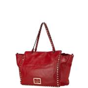 Pre-owned Leather handbags Valentino Vintage , Red , Dames