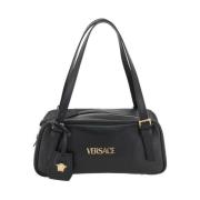 Schoudertas met Medusa Logo Bedel Versace , Black , Dames