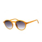 Oranje Plastic Zonnebril met Degraded Lenzen Guess , Orange , Unisex