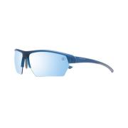 Blauwe Half-Rim Gepolariseerde Rechthoekige Zonnebril Timberland , Blu...