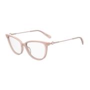 Multicolor Acetaat Frames voor vrouwen Love Moschino , Pink , Dames