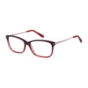 Rode Acetaat Brilmonturen Pierre Cardin , Red , Dames