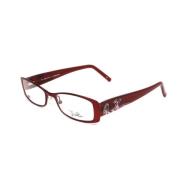 Robijn Metalen Frame Bril Emilio Pucci , Red , Dames