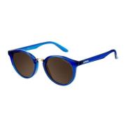 Blauwe UV-bescherming Acetaat zonnebril Carrera , Blue , Dames