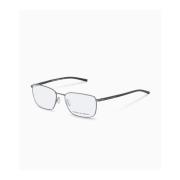 Heren Metalen Frame Grijze Wijzerplaat Bril Porsche Design , Gray , He...