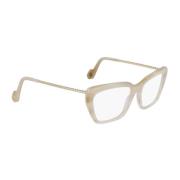 Witte Acetaatframebril Lanvin , White , Dames