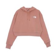 Rose Dawn Cropped Hoodie Trend The North Face , Brown , Dames