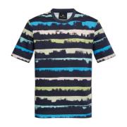 T-shirt met gestreept patroon PS By Paul Smith , Multicolor , Heren