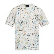 T-shirt met print PS By Paul Smith , White , Heren