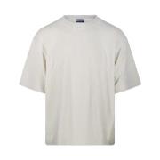 Crème Terry Skate T-Shirt Off White , White , Heren