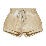 Shorts met zakken Rick Owens , Beige , Dames