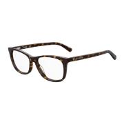 Bicolor Acetaatframe Damesbril Love Moschino , Brown , Dames