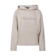 Albino Gary Hoodie Sweatshirt Max Mara , Beige , Dames