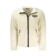 Witte Polyester Herenjas Napapijri , Beige , Heren