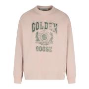 Stijlvolle sweater met lange mouwen Golden Goose , Pink , Heren