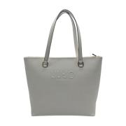 Stijlvolle Shopper met Ritssluiting Liu Jo , White , Dames