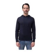 Blauwe Katoen Kasjmier Hoodie met Koord People of Shibuya , Blue , Her...