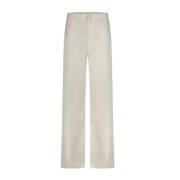 Witte Bull Denim Jeans Made in Italy Federica Tosi , White , Dames