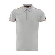 Korte mouw rits polo Made in Italy Corneliani , Gray , Heren