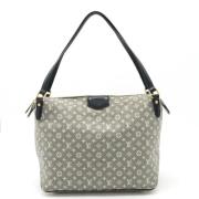 Pre-owned Canvas louis-vuitton-bags Louis Vuitton Vintage , Gray , Dam...