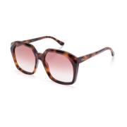 Stijlvolle zonnebril paarse kristal Havana Chloé , Multicolor , Dames