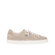 Heren suède sneaker | zand Doucal's , Beige , Heren