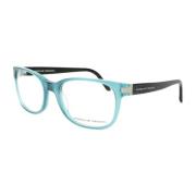 Blauwe Acetaatframes met wijzerplaat Porsche Design , Blue , Heren